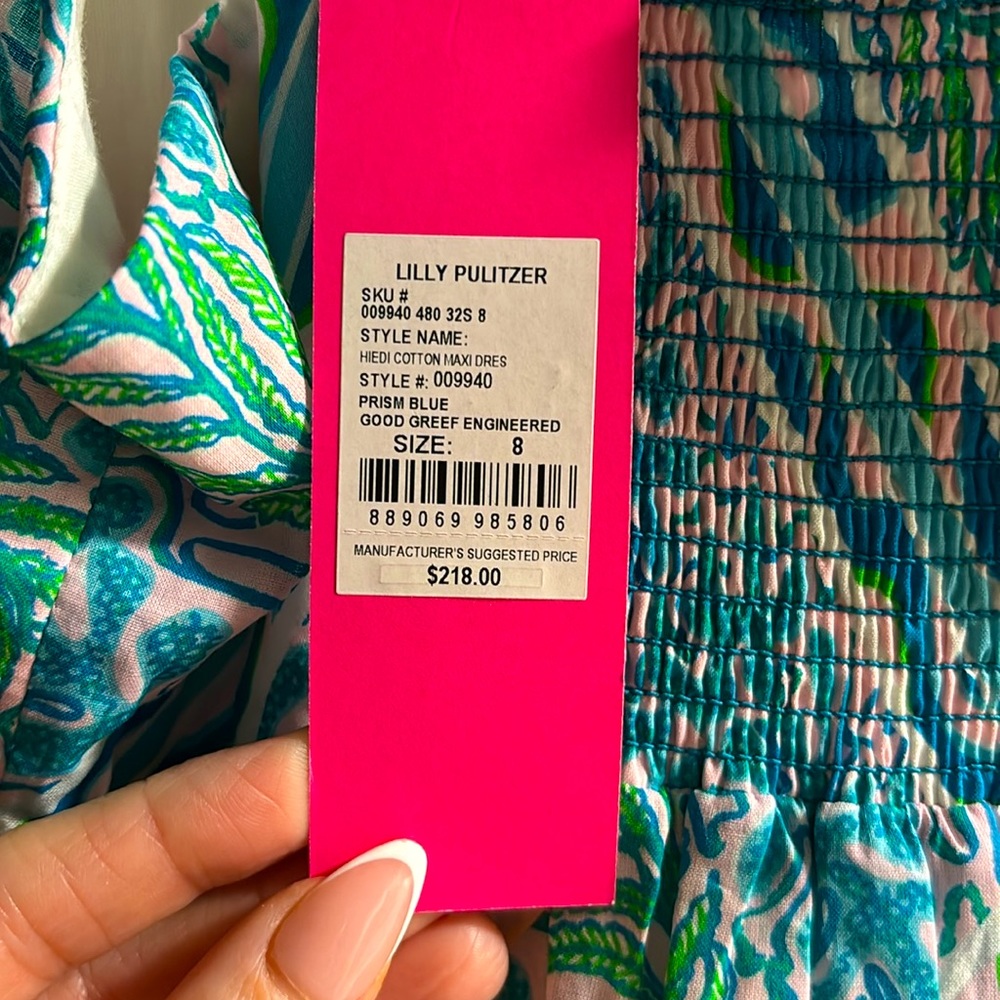 Heidi Cotton Maxi Dress (NWT) - Picture 5 of 5